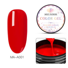 Load image into Gallery viewer, 8ml Quick Building Poly Nail Gel Pink Nude Crystal Jelly Builder UV Gel Finger Extension Nail Art Crystal UV Resin Gel Tips